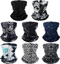 SATINIOR Summer Camo Neck Gaiter UV Protection Cooling Face Mask Sun Hood Bandanas for Men Women Sunscreen Breathable Bandana