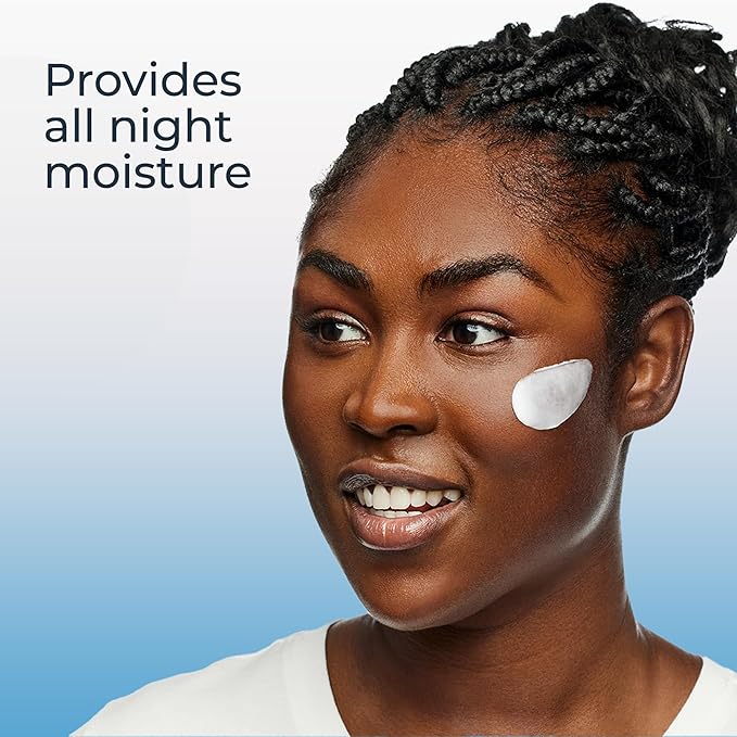 Eucerin Face Immersive Hydration Night Cream with Hyaluronic Acid and Provitamin B5,Ultra-Lightweight Face Moisturizer Smooths Fines Lines and Wrinkles,2.5 Oz Bottle,(Pack of 2)