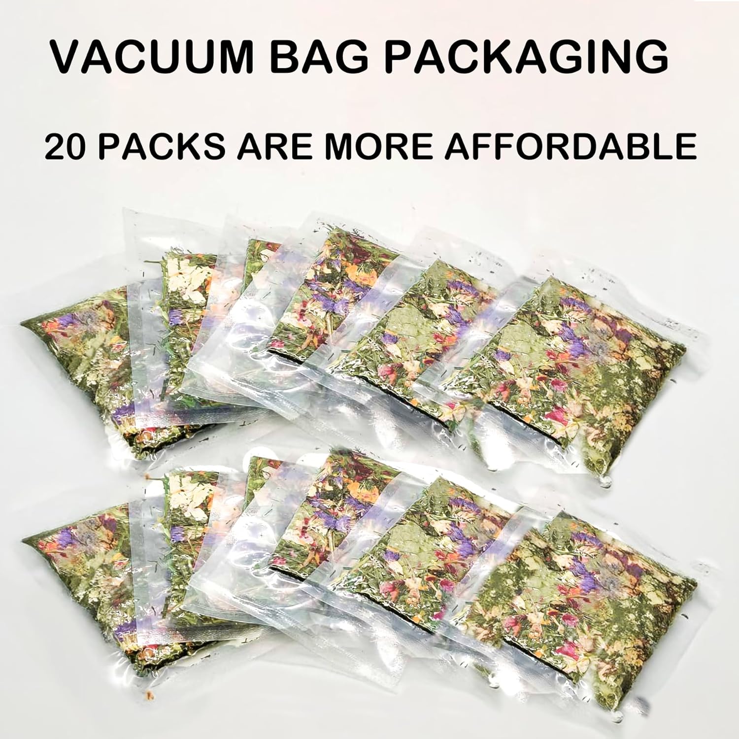 Rabbit Toys 20 Pack Bunny Toy Bunny Chew Toy Guinea Pig Treats Timothy Hay Toys Chips with Herbal Flowers Timothy Hay Grass Hamster Snacks Chinchillas Gerbils for Small Animals Teeth