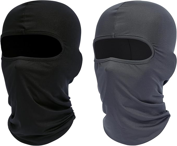 Ski Mask Balaclava Shiesty, 2 Pack Cold Winter Warm Windproof Motorcycle Neck Gaiter for Men/Women