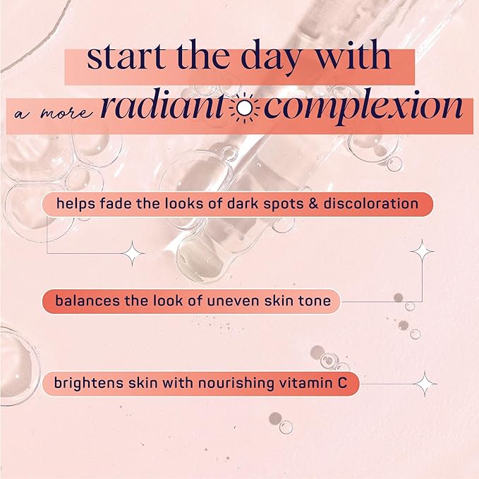 SpaLife Glow Vitamin C Serum for Face | Korean Brightening Face Serum for Dark Spots & Uneven Tone | Illuminating Skin Treatment | Lightweight Radiance Boosting Formula | 3.7 Fl. Oz