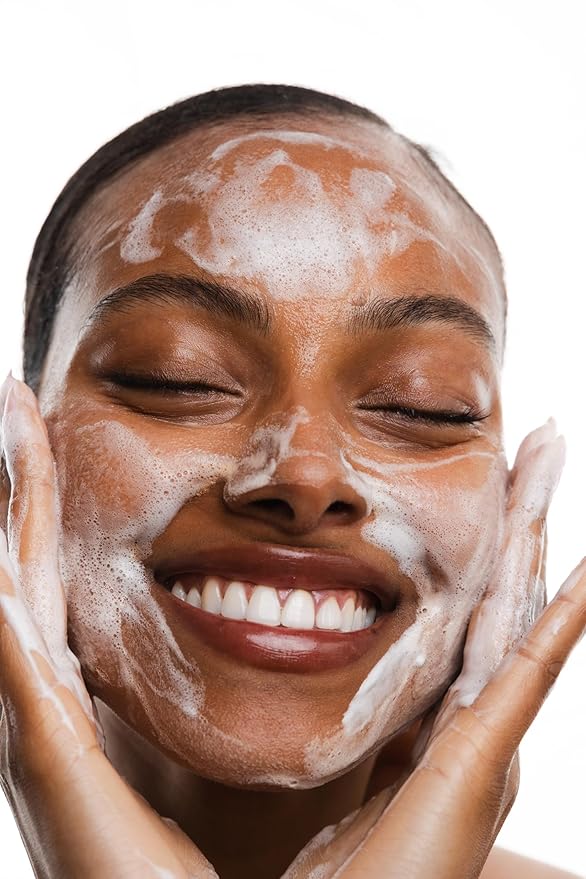KORRES Greek Yoghurt Foaming Cream Cleanser, Hydrating, Deep Cleansing Skin Care, Makeup Remover, Face Wash for Women, Cream to Foam Facial Cleanser for Dry, Oily, Sensitive, Any Skin Type, 2.5 fl oz