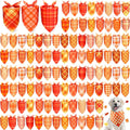 Abbylike 100 Pcs Fall Plaid Dog Bandanas Bulk Thanksgiving Bandanas for Dogs Triangle Kerchief Bib Scarf for Pets Autumn Costume Photo Props Accessories Pet Shops Grooming Services, 25 Styles