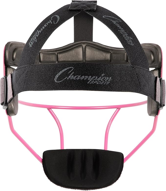 Champion Sports Steel Softball Face Mask – Durable Fielder’s Mask for Youth & Adults, Multiple Colors for Practice & Games