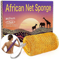 ARCH&M African Net Loofah Sponge - 53" Extra-Long Body Scrubber for Women and Men Daily Use Body Care, Shower Loofah Exfoliating Bath Sponge, Travel Portable Bath Accessories Gifts