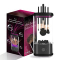 3 IN 1 Electric Makeup Brush Cleaner Machine, Portable Automatic USB Cosmetic Brush Cleaner Dryer for All Size Beauty Makeup Brushes Set, Foundation brush, Contour, Eyeshadow, Blush Brushes