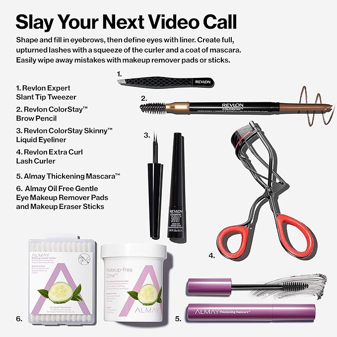 Revlon Eyelash Curler, Precision Curl Control for All Eye Shapes, Lifts & Defines, Easy to Use (Pack of 1)