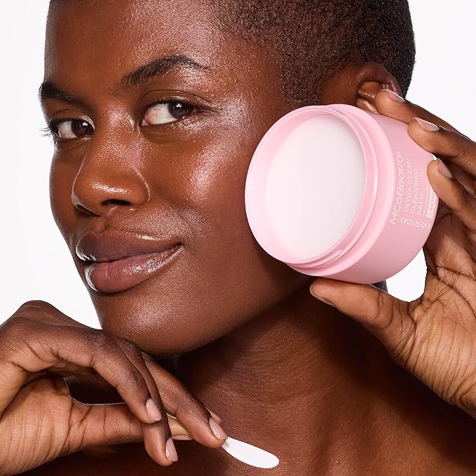MCoBeauty - Everyday Ultra Clean Cleansing Balm - Nourishing Makeup Remover with Jojoba & Sunflower Oils - Cleans Waterproof Makeup & Impurities - Vegan, Cruelty Free Cosmetics