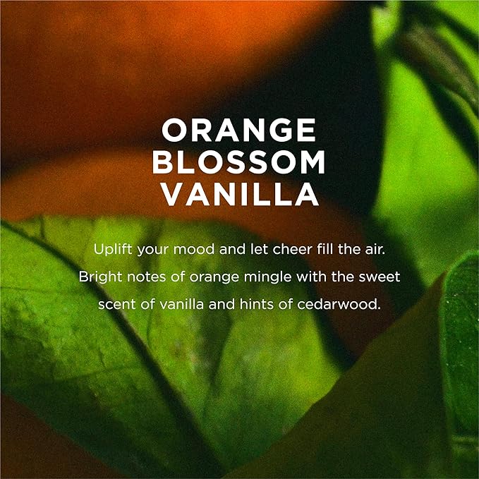 EO Shower Gel, 16 Ounce (Pack of 2), Orange Blossom and Vanilla, body wash made with Essential Oils for Men and Women