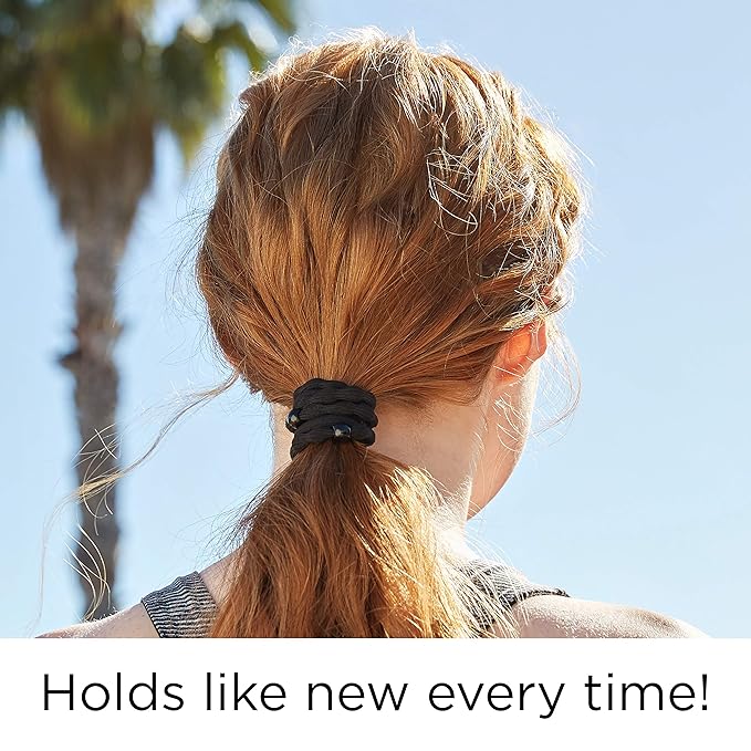 Goody Ouchless Hair Forever Women's Braided Elastics, 3 Count (Pack of 1)