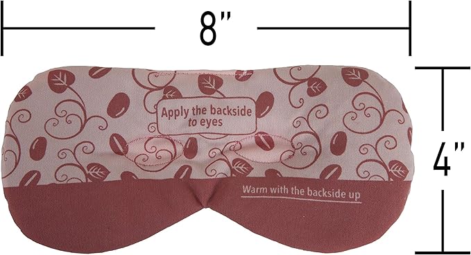 HotHands Steam Therapy Unscented Reusable Eye Pillow, Red, One Size