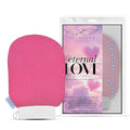 Seraphic Skincare Eternal Love Premium Exfoliating Mitt for Body 1pc – Exfoliating Glove & Body Scrubber for Shower Use, Deep Body Exfoliation, Dead Skin Removal & Self Tanner - Valentine’s Day gift