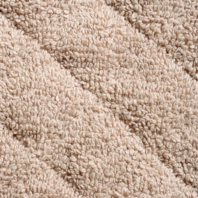 DII Basic Terry Collection Quilted 100% Cotton, Potholder, Stone, 3 Piece