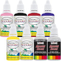 Custom Body Art 8-Bottle 6 Color Nail Paint Starter Set