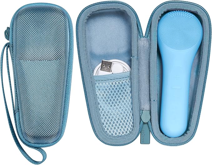 co2CREA Hard Carrying Case Compatible with NågraCoola CLIE 2 1 Sonic Facial Cleansing Brush (Mint)