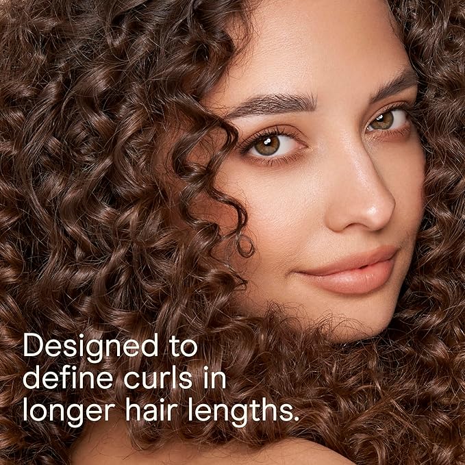 Conair Curl Define Pro Hair Brush for Curly Hair, Dual-Vent Design with Continuous Grooves, Mixed Bristles for Frizz-Free Detangling, Smoothing, and Curl Definition