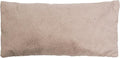 Splash Home Beads Pebble Non Slip Bath Pillow Luxurious Cushion Spa for Bathtub, Hot Tub, Jacuzzi, with 2 Strong Suction Cups, Supports Neck and Shoulders, 13 x 3.5 x 5.5 Inches, Taupe