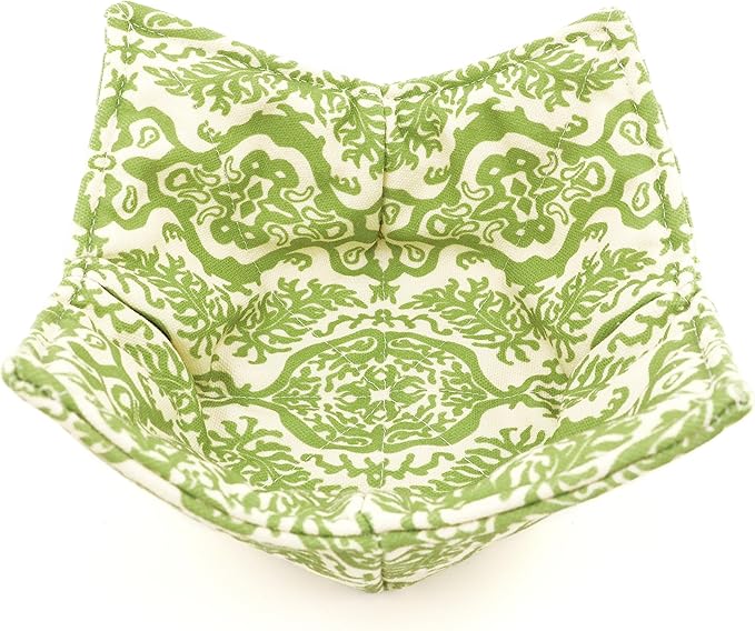 Cotton Microwavable Bowl Cozy, Microwave-Safe Hot Bowl Holders, Soup Bowl Cozy Bowl Hot Pads (A)