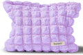 Makeup Bag, Bubble Cloud Travel Cosmetic Bag Organizer, Large Capacity Toiletry Make Up Bags with Zipper for Women and Girls, Purple
