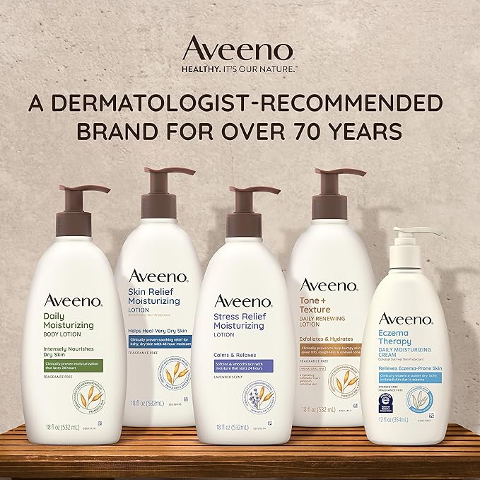Aveeno Sheer Hydration Daily Moisturizing Fragrance-Free Lotion with Nourishing Prebiotic Oat, Fast-Absorbing Body Moisturizer for Dry Skin with Lightweight, Breathable Feel, 12 fl. oz (Pack of 2)