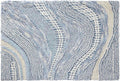 Avanti Linens - Bath Rug, Cotton Bath Mat, Durable Home Essentials (Waves Blue, 20" x 30")