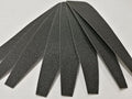 DISPOSABLE PEDICURE FOOT FILE REFILL PADSS, 120 GRIT, BLACK, 50 COUNT (120 GRIT, BLACK)