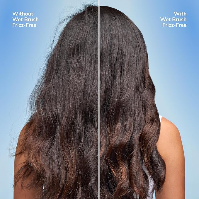 Wet Brush Frizz-Free Detangler Brush with Ionic Technology, Black, Provides Frizz Control, Reduces Static, and Smooths All Hair Types, Best for Dry Hair, Made for Women, Men & Kids