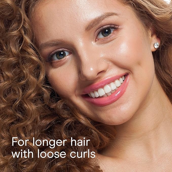 Conair Curl Define Pro Hair Brush for Curly Hair, Dual-Vent Design with Continuous Grooves, Mixed Bristles for Frizz-Free Detangling, Smoothing, and Curl Definition