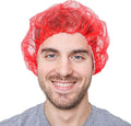 Unisex Polypropylene Bouffant Caps [100 | 1000 | BLACK | WHITE | BLUE | RED |ORANGE | GREEN | 21" | 24" | 28"]