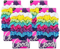 Goody Hair Scrunchies, 8 Count, Pack of 4, Jersey | Women's | Ouchless | Variety