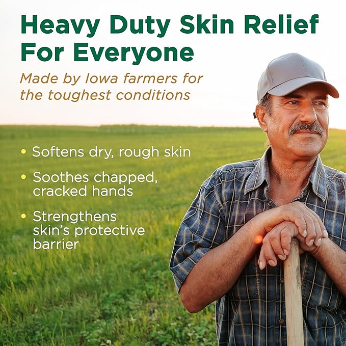 Corn Huskers Hand Lotion for Dry, Cracked Hands, Fast Absorbing, Intense Relief For Men and Women, 7 Fluid Ounce