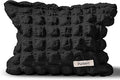 Makeup Bag, Bubble Cloud Travel Cosmetic Bag Organizer, Large Capacity Toiletry Make Up Bags with Zipper for Women and Girls, Black