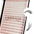LASHVIEW Premade Volume Eyelash Extensions Mixed Tray Premade Lash Fans Pointed Handmade Thin Base (PFE01)