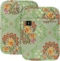 Pot Holders for Kitchen Heat Resistant Hot Pads for Countertops Oven Pot Holders Cotton Potholders for Kitchen Cooking Baking - 2PCS