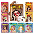 9 Pack Variety Facial Sheet Masks Skin Care Set, Hydrating Bulk Sheet Face Masks Skincare Gifts Set for Women Men, Long Lasting Moisturizing Face Mask Skincare for All Skin Type（03)
