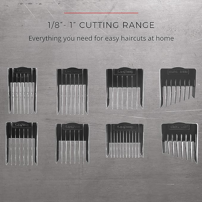 Remington Vacuum Haircut Kit,Vacuum Beard Trimmer,Hair Clippers for Men with Removable Hair Chamber and Dual Motor Power (18 Pieces),(Pack of 2)