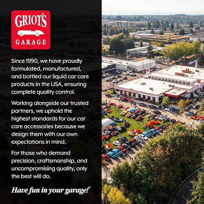 Griot's Garage BOSS 5.5” Microfiber Pads for Car Polishing and Detailing, Buffing Pads for Moderate and Severe Scratch Removal, Set of 2