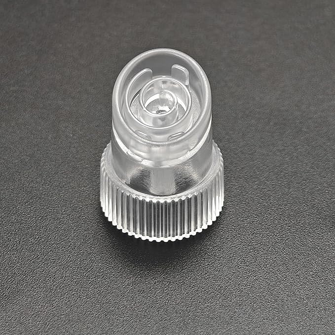 Elitzia 10 PCS Hydro Oxygen Facial Beauty Machine Tips Replacement Plastic Hydrodermabrasion Tips for Skin Cleaning Parts Large Spiral Shape Tip Suitable for ETAF1324 ETDN7 Machine Acceossories ETTIP1