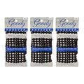 Goody Ouchless Hair Forever Women's Braided Elastics, 3 Count (Pack of 1)