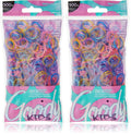 Goody Polybands, 500CT, Pack of 2 | Assorted Colors | Kids