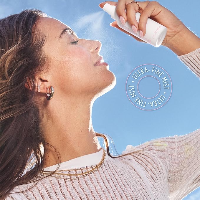 COVERGIRL Clean Fresh Nourishing Milk Spray - 100, Plumping, Moisturizing Face Mist, Dewy Finish, Vegan Formula