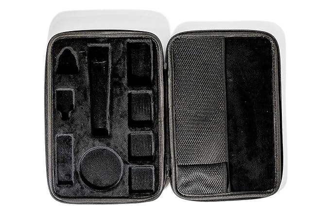 Beardscape Pro Travel Case for Brio Beardscape V2 & V1 Trimmers, Hard Travel Case and Carrying Bag for Trimmers, Zero Blade & Body Blade