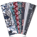 8 Pack Headbands for Women Non Slip - Stylish Sports Hair Bands for Women's Hair - Soft Cotton Cloth Stretchy Headbands for Women for Yoga, Outdoor Exercise Running