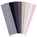 8 Pack Headbands for Women Non Slip - Stylish Sports Hair Bands for Women's Hair - Soft Cotton Cloth Stretchy Headbands for Women for Yoga, Outdoor Exercise Running