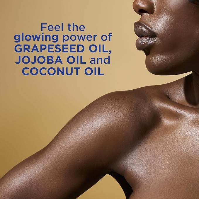 Vaseline Radiant X Replenishing and Hydrating Body Oil with 1% Lipids,Jojoba Oil,Coconut-Oil,& Vitamin E 3.7 oz,(Pack of 2)