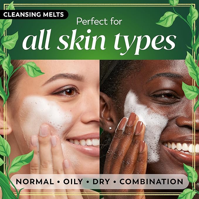 Olay x Wicked: For Good: Perfect Duo Skin Care Set, Skin Care Gift Set, 2pc, Vitamin C Cleansing Melts 12 Count, Super Serum Trial Size 0.4 FL OZ